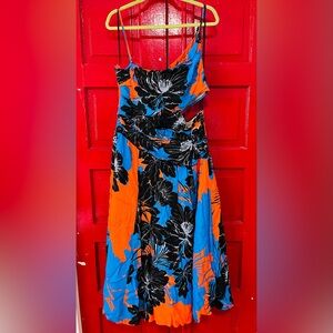 Plenty by Tracy Reeds Printed Asymmetrical Dress